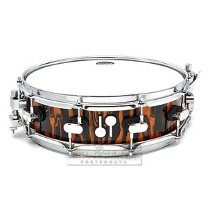 Sonor SQ2 Maple Medium Snare Drum 14x4.25 Red Tribal - Picture 1 of 4
