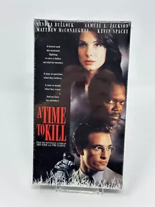 A Time to Kill - VHS Sandra Bullock, Samuel L Jackson Matthew McConaughey - Picture 1 of 3
