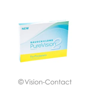 PureVision 2 for Presbyopia 1 x 3 multifokale Kontaktlinsen Monatslinsen - Bild 1 von 1