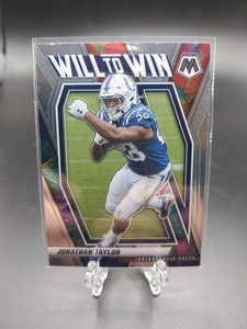 2021 Prizm Will To Win. Jonathan Taylor. Card # WW-9