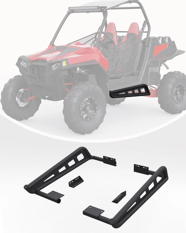 Barras Nerf laterales deslizantes de roca para Polaris RZR 570/RZR 800/RZR 800 S 2008-2014 Foto 1 de 4
