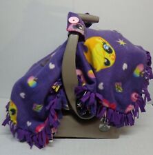  My Little Pony / Purple Fleece Infant/ Baby Car Seat Canopy/Tent/Cover Handmade