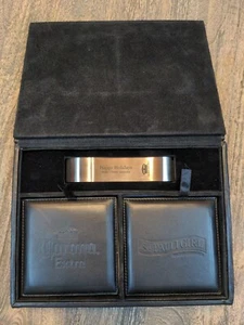 Crown Imports Leather Coaster Gift Set And Bottle Opener Beer Logos Corona etc. - Picture 1 of 7