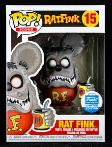 Funko Pop! Icons Rat Fink #15 w/ Protector Funko Shop Limited Edition - Picture 1 of 6