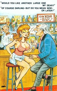 BAMFORTH FRIENDLY FUNNIES NO 073 BARMAN SIN USAR V BUENO/COMO NUEVO - Imagen 1 de 2
