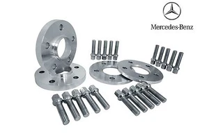 Mercedes 5x112 Wheel Spacers Kit 10mm & 20mm Fits: W203 W209 W210 R171 W126 - Picture 1 of 6