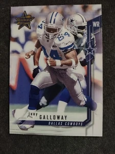 2001 Leaf Rookies & Stars #49 Joey Galloway Dallas Cowboys Football Karte - Bild 1 von 2