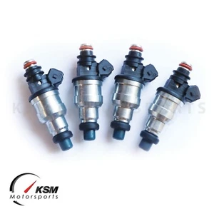 4 x 1000cc Fuel Injectors for EVO 7 8 9 RX-7 FC3S 13B 20B 4AGE 4G63T e85 - Picture 1 of 10