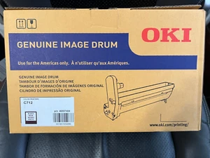 Genuine Okidata OKI Black 30K Image Drum for C712 46507404 - Picture 1 of 5