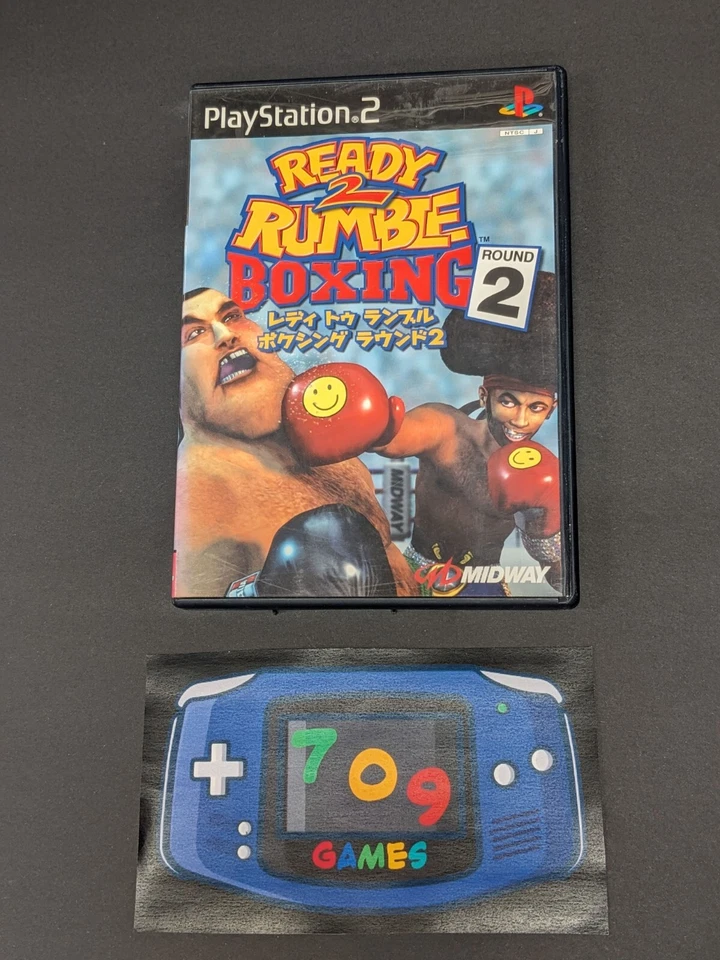 Ready 2 Rumble Boxing: Round 2 (Sony PlayStation 2, 2000) PS2 importación de Japón Foto 1 de 1