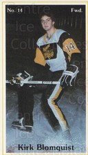1982-83 Brandon Wheat Kings #21 Kirk Blomqvist