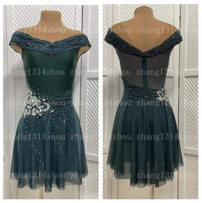 New Ice Figure Skating Dress Figure skaitng Dress For Competition - Image 1 of 4