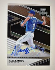2020 Elite Extra Edition Base Opti-Chrome Signatures Auto #72 Alex Santos