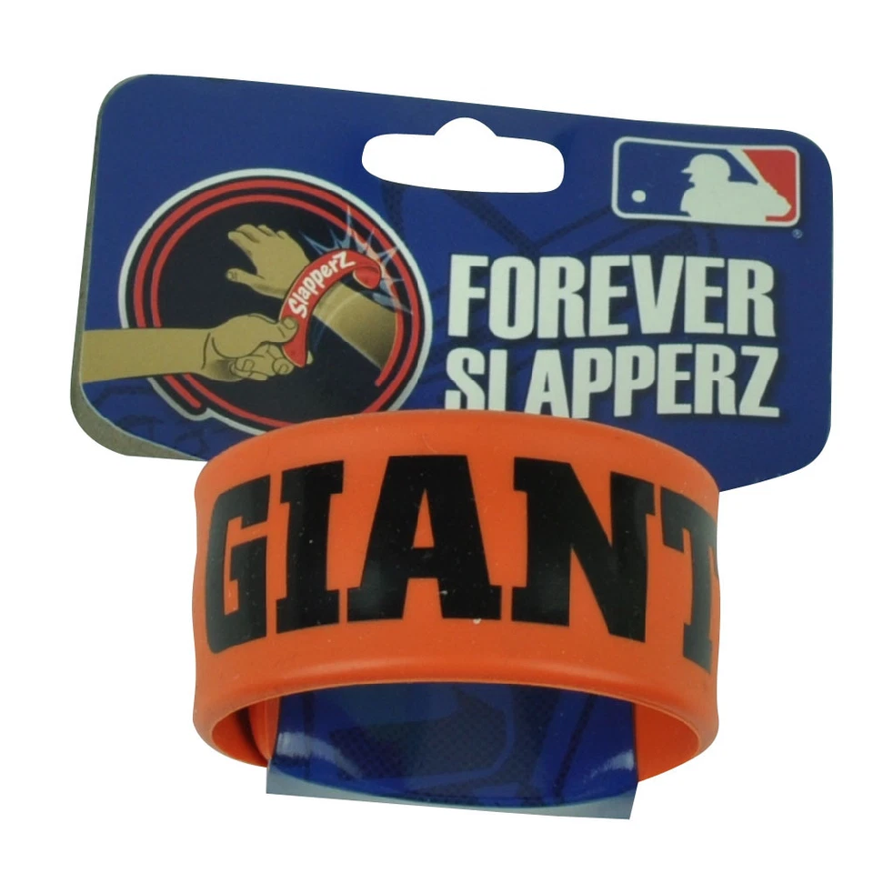 MLB San Francisco Giants Equipo Logo Forever Slapper Juego Fan Accesorios Pulsera Foto 1 de 1