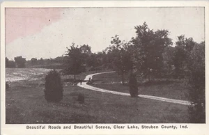 Clear Lake Indiana Steuben County Beautiful Roads & Beautiful Scenes - Picture 1 of 2