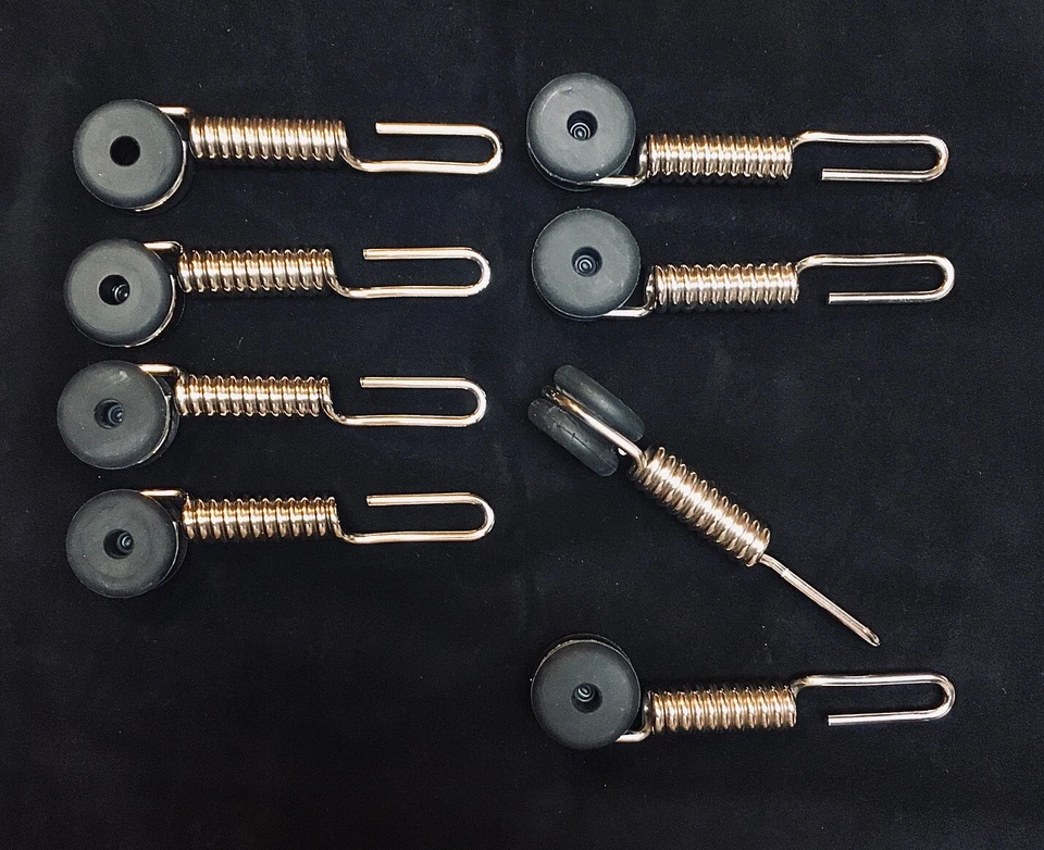 LANCIA FLAMINIA GT TOURING 1959-66 JUEGO DE COLGADORES Y BUJES DE RESORTE DE ESCAPE (8)   Foto 1 de 2