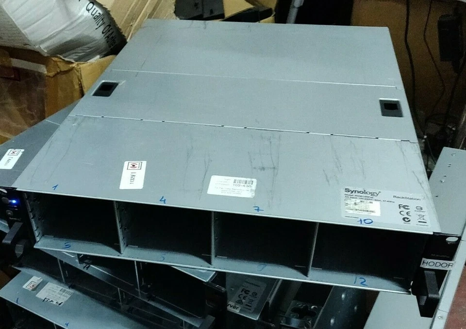 Synology RS3614RPxs RackStation 12-Bay 2U NAS Unit - No HDD - Image 1 of 3