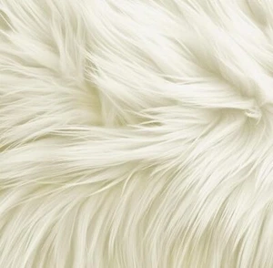 FabricLA | Faux Fur Shaggy Fabric Textile Squares | DIY, Craft | Multi Colors - Picture 1 of 43