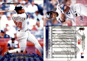 Rickey Henderson 1998 Donruss Collections Donruss #118 Card Anaheim Angels