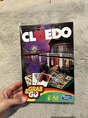 Hasbro Travel Portable Small Grab & Go Game - Cluedo  - Image 1 of 2