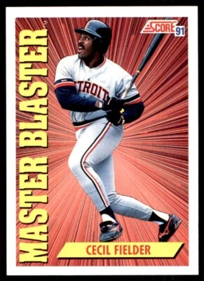 1991 Score Cecil Fielder Detroit Tigers #693 - Image 1 of 2