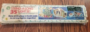 Vintage GE Merry Midget Indoor-Outdoor Weatherproof String-A-Long 35 Light Set - Picture 1 of 4