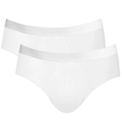 Sloggi Hombre Slip, 2er Paquete - 24/7 Midi, Ropa,Calzoncillos,Algodón - Imagen 1 de 4