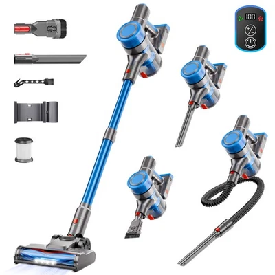 BSNAW 45Kpa Cordless Stick Vacuum Cleaner Lightweight Stick Vacuum Rechargeable - Image 1 of 4
