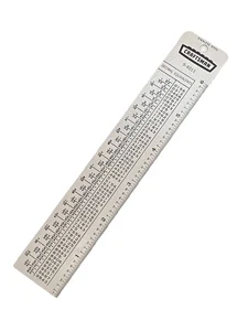 CRAFTSMAN 9-4011 Reference Table Tap Drill Sizes, Decimal Equivalents Stainless - Picture 1 of 2