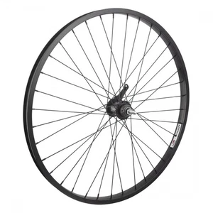 Laufrad hinten 26 x 1,75 559 x 25 Alu schwarz 36 Shimano Rücktrittbremse 110 mm 14G Bk - Bild 1 von 1