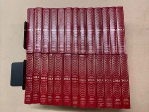 Collection of 26 Emile Zola - Oeuvres Completes - Pub: Cercle du Bibliophile - Bild 1 von 11