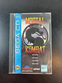 Mortal Kombat (Sega CD, 1994) - Case And Manual Only - NO GAME