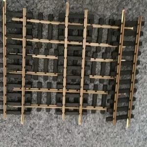 Brand new 6 x LGB Code 10000. 300mm long Straight Brass Tracks. - Picture 1 of 5