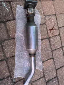 28” Stainless Exhaust Resonator Pipe with Flex Joint – 3” Universal - Picture 1 of 10