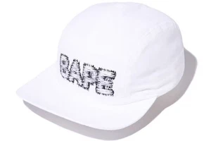 Gorra a Bathing Ape BAPE Logo Jet Blanca Negra Camuflada Rara Nueva - Imagen 1 de 14