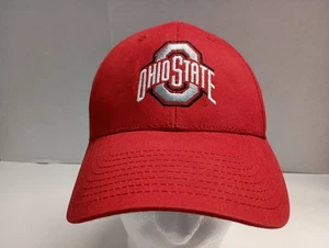 Ohio State Buckeyes Hut Fan Favorit verstellbarer Riemen hinten rot College Lizenz - Bild 1 von 7