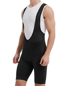 Men's Cycling Bib Shorts 4D Padded Breathable Road Bike Bibs Biking Shorts Black - Bild 1 von 7