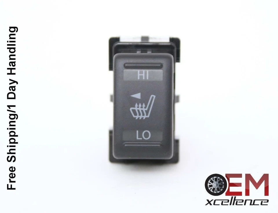 Interruptor de controle de calor de assento Infiniti EX35 G35 G37 QX56 FABRICANTE DE EQUIPAMENTO ORIGINAL NOVO - Imagem 1 de 1