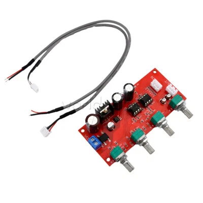 NE5532 Placa Amplificador HIFI Estéreo Bajos Agudos Volumen Control Tono Preamplificador Foto 1 de 4