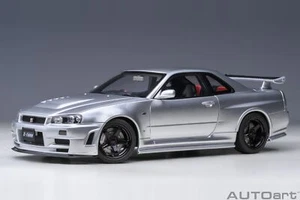 Nissan Skyline GT-R (R34) Z-tune - Silber - 1:18 - AutoArt (77461) - Picture 1 of 3