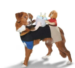 BOOTIQUE PETCO HALLOWEEN "BEER RUN" Costume  Puppy/Dog SMALL NWT - Picture 1 of 5