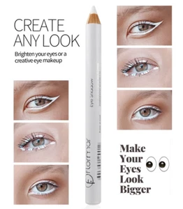 White Chunky Pencil Eye Shader Shadow Eyeshadow Eyeliner Lush Highlighter - Picture 1 of 3