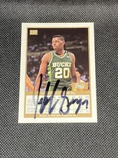 Jeff Grayer 1990-91 Skybox #157 Milwaukee Bucks Signed Auto Autographed Card