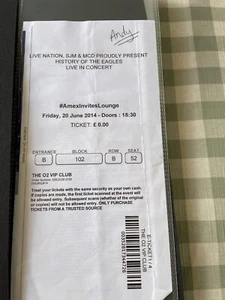 Eagles Ticket 2014 - Imagen 1 de 2