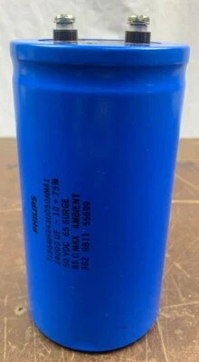 Condensador electrolítico de lata grande PHILIPS 34000uF 50 VDC 3186GH343U50AMA1 --SC Foto 1 de 4