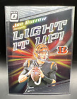 2023 Panini Donruss Optic LU-JB Joe Burrow Cincinnati Bengals Light It Up