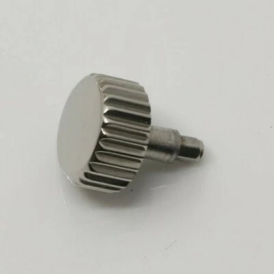 MARKENLOS 1 pezzo corona avvitata in acciaio inox ETA 2824-2 / 2836 S.Steel Watch Crown 5,95 mm