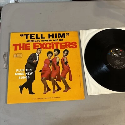 The Exciters Tell Him 1963 United Artist Records Mono R&B Soul LP - Image 1 of 4