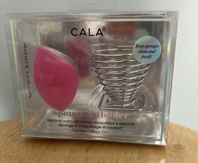 Губка и держатель CALA безупречная смесь, идеальная отделка без латекса/аллергии. Новый - Изображение 1 из 4