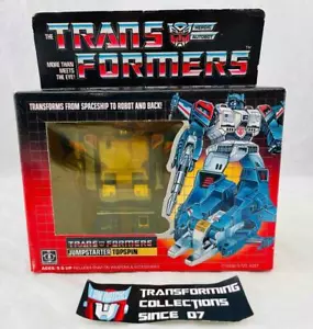 Transformers Original G1 1985 Jumpstarter Topspin MISB Sealed - Picture 1 of 4